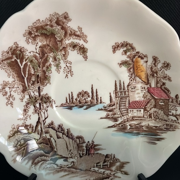 Johnson bros the old mill Tea cup and saucer - Picture 9 of 11